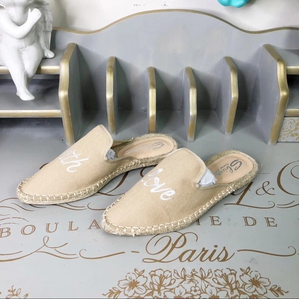 SBICCA vintage collection espadrille mules